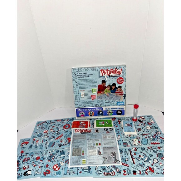 Pictureka 2nd Edition Family Board Game Ages 6+ Hasbro COMPLETE  See Pics - Picture 4 of 10